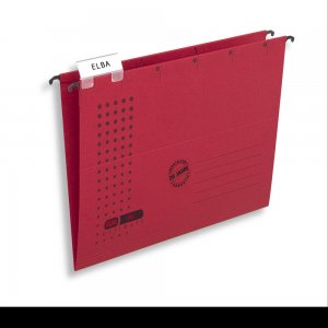 Dosar Suspendat Simplu Elba Ultimate A4, Carton 240g/mp, Blue Angel, Capacitate 330 File, Culoare Rosu Dosar Suspendat Simplu Elba Ultimate A4, Carton 240g/mp, Blue Angel, Capacitate 330 File, Culoare Rosu