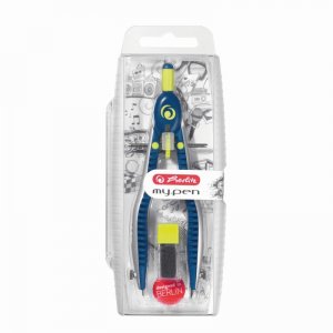 Compas My Pen Setare Rapida Albastru Inchis/lime
