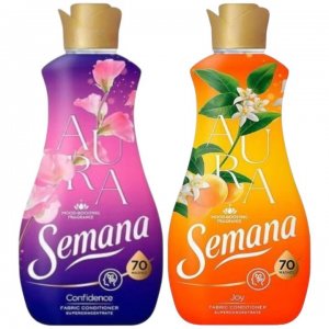 Pachet Promo: Balsam Rufe Semana Aura Confidence 1.4l + Balsam Rufe Semana Aura Joy 1.4l Pachet Promo: Balsam Rufe Semana Aura Confidence 1.4l + Balsam Rufe Semana Aura Joy 1.4l