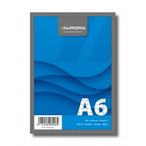 Blocnotes Capsat, A6, 100 File - 60g/mp, Microperforatii, Aurora Office - Matematica