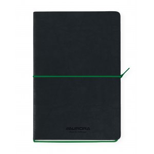 Caiet A5, 192 File-hartie Cream Fsc80 G/mp, Coperta Soft-touch Negru-verde,aurora Tesoro - Dictando Caiet A5, 192 File-hartie Cream Fsc80 G/mp, Coperta Soft-touch Negru-verde,aurora Tesoro - Dictando