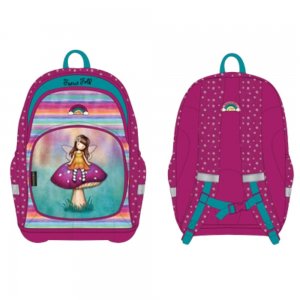 Ghiozdan Scoala Cu Doua Compartimente - Gorjuss Faerie Folk