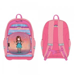 Ghiozdan Scoala Cu Doua Compartimente - Gorjuss Living In A Bubble