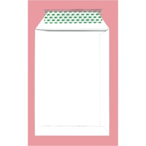 Plic B4 Alb Siliconic (250x353mm) 25buc/set