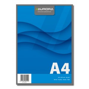 Blocnotes Capsat, A4, 100 File - 60g/mp, Microperforatii, Aurora Office - Matematica Blocnotes Capsat, A4, 100 File - 60g/mp, Microperforatii, Aurora Office - Matematica