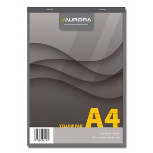 Blocnotes Capsat, A4, 80 File - 80g/mp, 4 Perforatii, Aurora Office - Dictando - Hartie Galbena Blocnotes Capsat, A4, 80 File - 80g/mp, 4 Perforatii, Aurora Office - Dictando - Hartie Galbena