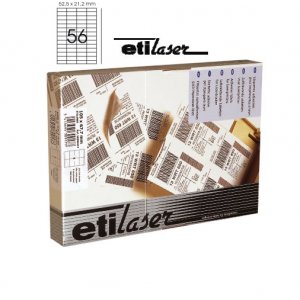 Etichete Autoadezive 56/a4, 52,5 X 21,2 Mm, 200 Coli/top, Etilaser - Albe