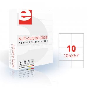 Etichete Autoadezive 10/a4, 105 X 57 Mm, 200 Coli/top, Etilaser - Albe