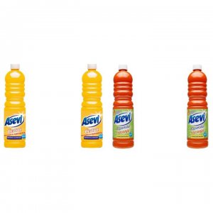 Pachet Promo: 2x Solutie Pardoseli Asevi 1l Ceara + 2x Solutie Pardoseli Asevi 1l Portocala