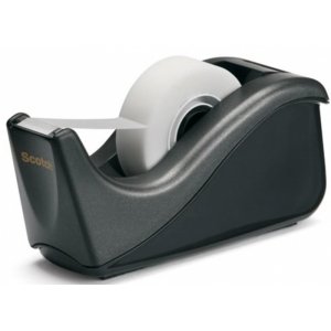 Dispenser Banda Adeziva, Banda 19mm X 33m Inclusa, 3m - Scotch C60 - Negru