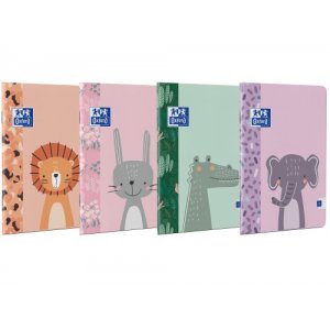 Caiet Tip II Oxford Motiv Kids, 24 File, Hartie Optik 90g/mp, Colturi Rotunjite