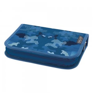 Penar Echipat 26 Piese Cu 1 Clapa,include Articole De Coloriaj, Articole Pentru Scris Si Sters, Fermoar Ascuns, Interior Textil, Dimensiune 13.5 X 19.5 X 3.5 Cm, Motiv Blue Army Penar Echipat 26 Piese Cu 1 Clapa,include Articole De Coloriaj, Articole Pentru Scris Si Sters, Fermoar Ascuns, Interior Textil, Dimensiune 13.5 X 19.5 X 3.5 Cm, Motiv Blue Army