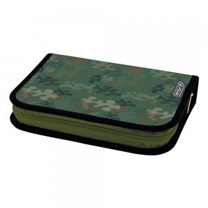 Penar Echipat 34 Piese Cu 2 Clape, Include Articole De Coloriaj, Articole Pentru Scris Si Sters, Fermoar Ascuns, Interior Textil, Dimensiune 13.5 X 19.5 X 3.5 Cm, Motiv Green Army Penar Echipat 34 Piese Cu 2 Clape, Include Articole De Coloriaj, Articole Pentru Scris Si Sters, Fermoar Ascuns, Interior Textil, Dimensiune 13.5 X 19.5 X 3.5 Cm, Motiv Green Army