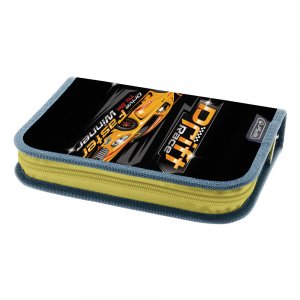 Penar Echipat 34 Piese Cu 2 Clape, Include Articole De Coloriaj, Articole Pentru Scris Si Sters, Fermoar Ascuns, Interior Textil, Dimensiune 13.5 X 19.5 X 3.5 Cm, Motiv Drift Penar Echipat 34 Piese Cu 2 Clape, Include Articole De Coloriaj, Articole Pentru Scris Si Sters, Fermoar Ascuns, Interior Textil, Dimensiune 13.5 X 19.5 X 3.5 Cm, Motiv Drift
