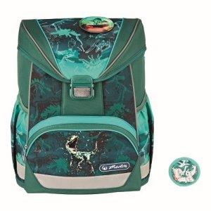 Ghiozdan Neechipat Ultralight, Motiv Green Rex Ghiozdan Neechipat Ultralight, Motiv Green Rex