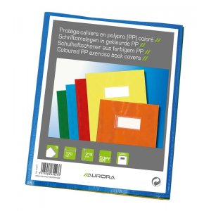 Coperta Pp - 120 Microni, Cu Eticheta, Pentru Caiet A5, 5 Buc/set, Aurora - Culori Asortate Coperta Pp - 120 Microni, Cu Eticheta, Pentru Caiet A5, 5 Buc/set, Aurora - Culori Asortate