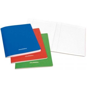 Caiet A4, 60 File - 80g/mp, Liniat Stanga, Coperta Carton Laminat, Aurora - Dictando