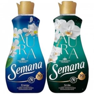 Pachet Promo: Balsam Rufe Semana Aura Energy 1.4l + Balsam Rufe Semana Aura Smile 1.4l Pachet Promo: Balsam Rufe Semana Aura Energy 1.4l + Balsam Rufe Semana Aura Smile 1.4l