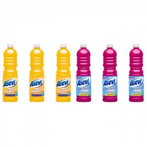 Pachet Promo: 3x Solutie Pardoseli Asevi 1l Ceara + 3x Solutie Pardoseli Asevi 1l Mio