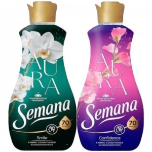 Pachet Promo: Balsam Rufe Semana Aura Smile 1.4l + Balsam Rufe Semana Aura Confidence 1.4l Pachet Promo: Balsam Rufe Semana Aura Smile 1.4l + Balsam Rufe Semana Aura Confidence 1.4l