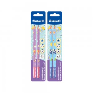 Creion Grafit Lacuit Jumbo, Invata Sa Scrii, Mina B, 2 Bucati/blister Creion Grafit Lacuit Jumbo, Invata Sa Scrii, Mina B, 2 Bucati/blister