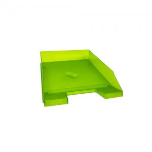Tavita pentru Documente A4-C4 HERLITZ, Culoare Verde Translucid, Suport Documente