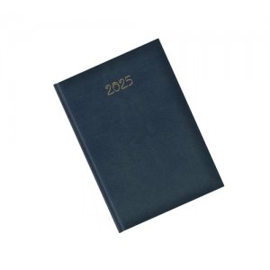 Agenda Datata Saptamanala Ro B5, 128 Pagini, Coperta Buretata, Culoare Gri, 2025