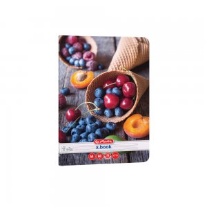 Caiet A4 60 File, Hartie 70g/mp Fsc Mix, Dictando, Colturi Rotunjite, Motiv Healthy Snack Caiet A4 60 File, Hartie 70g/mp Fsc Mix, Dictando, Colturi Rotunjite, Motiv Healthy Snack