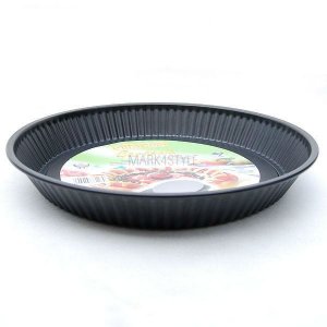 Tava De Copt Rotunda Pentru Tarta, Dimensiune 27 X 4 Cm, Metal Teflonat Tava De Copt Rotunda Pentru Tarta, Dimensiune 27 X 4 Cm, Metal Teflonat