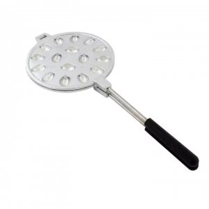 Forma De Prajituri Pentru Nuci, 16 Orificii, Material Inox, Lungime 40 Cm, Diametru 15 Cm