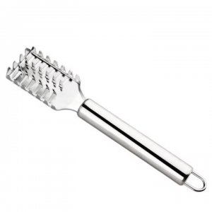 Curatator Din Inox Solzi De Peste, Dimensiune 19x4 Cm