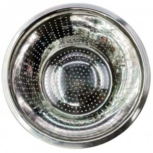 Sita Pentru Paste Fara Manere Din Inox, Dimensiune 26 Cm