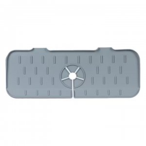 Suport Pentru Burete Si Detergent Din Silicon, Culoare Gri, Dimensiune 37 X 14 X 0.8 Cm Suport Pentru Burete Si Detergent Din Silicon, Culoare Gri, Dimensiune 37 X 14 X 0.8 Cm