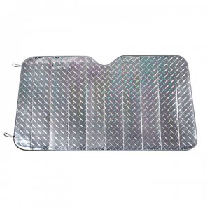 Parasolar Auto Cu Folie Holografica, Dimensiune 150x80 Cm, Parasolar Pentru Parbriz