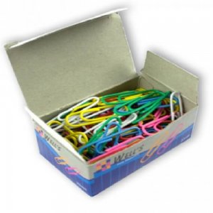 Agrafe Metalice Colorate EVOffice 33 mm, 100 Buc/Bax - Clipsuri Metalice Agrafe Metalice Colorate EVOffice 33 mm, 100 Buc/Bax - Clipsuri Metalice