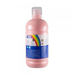Vopsea Tempera MILAN, 500 ml, Roz Deschis, Tempera Lichida, Tempera 500 ml, Culori Tempera 500 ml, Vopsea Tempera 500 ml, Vopsele Tempera, Acuarele Tempera, Culori Tempera, Vopsea Pictura, Tempera Acuarele, Culoare Tempera, Culori pentru Pictura