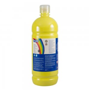 Tempera MILAN, 1000 ml, Vopsea Galbena, Tempera Galbena, Tempera 1L, Vopsea Tempera, Vopsele Tempera, Acuarele Tempera, Culori Tempera, Vopsea Pictura, Tempera Lichida, Culori Tempera 1L, Tempera la Bidon