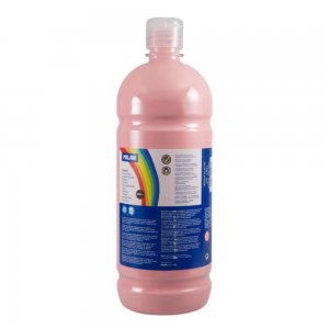 Tempera MILAN, 1000 ml, Vopsea Roz Deschis, Tempera Roz Deschis, Tempera Roz 1L, Vopsea Tempera, Vopsele Tempera, Acuarele Tempera, Culori Tempera, Vopsea Pictura, Tempera Lichida, Culori Tempera 1L, Tempera la Bidon