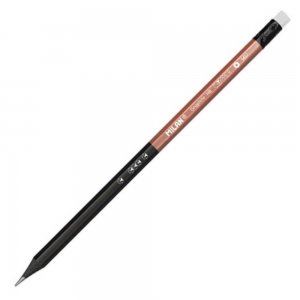 Creion Grafit Copper Milan HB cu Radiera