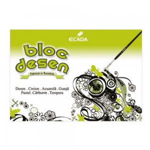 Bloc A3 pentru Desen ECADA, 15 File, 120g/m², Bloc de Desen, Bloc A3 pentru Desen Bloc A3 pentru Desen ECADA, 15 File, 120g/m², Bloc de Desen, Bloc A3 pentru Desen
