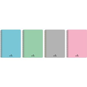 Caiet a4 80 file spira coperta plastic ecada 29482ar Caiet a4 80 file spira coperta plastic ecada 29482ar