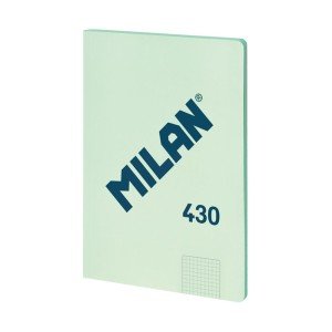 Caiet a4 48 file ar cusut milan verde