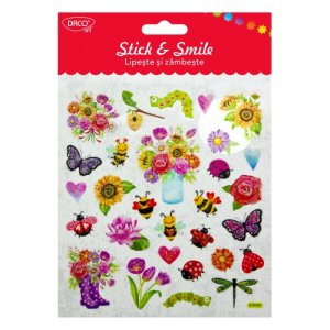 Abtibild - Ab066 Gradina Cu Flori Lipeste Si Zambeste Daco