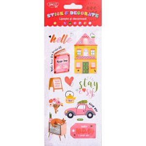 Abtibild - ab164 stay cosy lipeste si decoreaza daco Abtibild - ab164 stay cosy lipeste si decoreaza daco