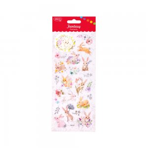 Abtibild - Ab920  Iepuri Cu Flori Fantezia