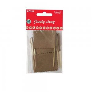 Steaguri Candy DACO, 4.5x3.5 cm, 10 Buc/Set, Material Carton, Culoare Natur, Ornament Steag, Betisoare cu Steag, Stegulete Decorative, Steaguri Decorative, Stegulete de Carton Steaguri Candy DACO, 4.5x3.5 cm, 10 Buc/Set, Material Carton, Culoare Natur, Ornament Steag, Betisoare cu Steag, Stegulete Decorative, Steaguri Decorative, Stegulete de Carton
