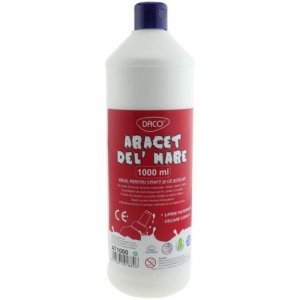 Aracet Del' Mare DACO, 1L, Aracet cu Lipire Puternica, Araceturi, Aracet pentru Lipit Hartia, Aracet pentru Scoala, Aracet pentru Lucru Manual, Aracet Scolar, Lipici Aracet, Lipiciuri Aracet