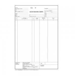 Aviz De Insotire A Marfii A4 150f Nep L03387 Aviz De Insotire A Marfii A4 150f Nep L03387