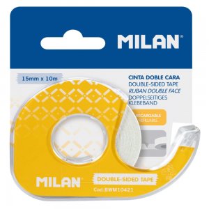Banda Adeziva Dubla 15/10 Cu Suport Milan Bwm10421 Banda Adeziva Dubla 15/10 Cu Suport Milan Bwm10421
