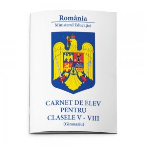 Carnet de Elev pentru Clasele V-VIII, Anul 2023